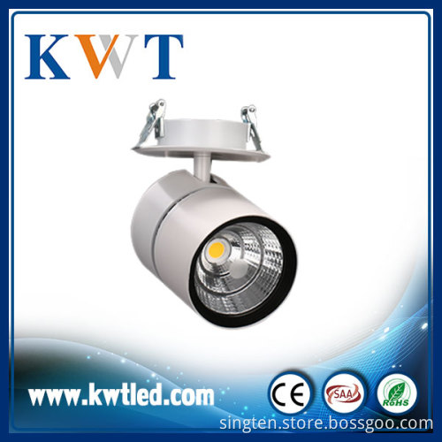 Power saving and low cost commercial led track light 15W/20W/30W/35W/45W/56W citizen cob led track light